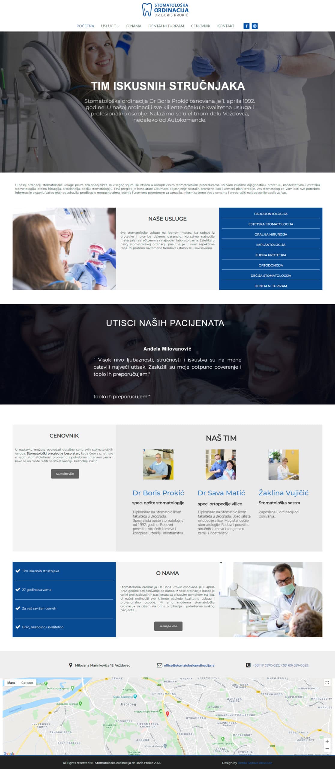 izrada-sajta-portfolio-stomatologija-drprokic